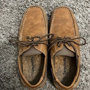 Tansmith Men's Tan Boat Shoes size 11